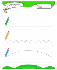 Çizgi Çalışma Sayfaları